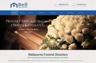 Bell Funeral Services New Website
